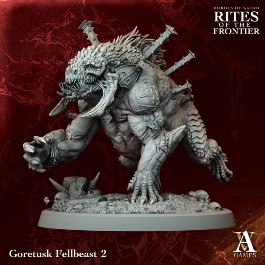 Hordes of Wrath - Goretusk Fellbeast 2