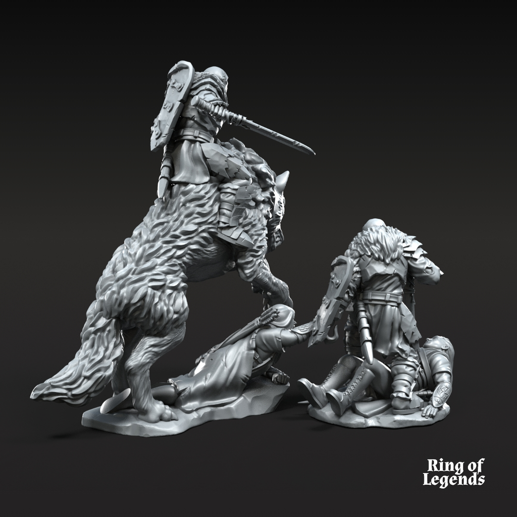 Kovrog, Orc Lord Commander ft and mtd