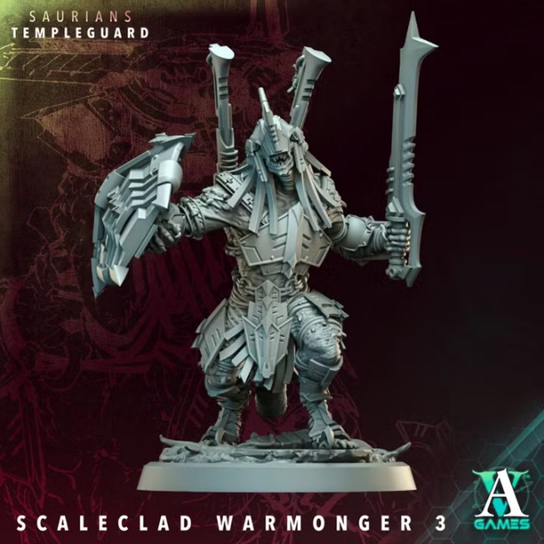 Saurians - Scaleclad Warmonger 3
