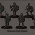 Unarmoured Saxon Spearmen