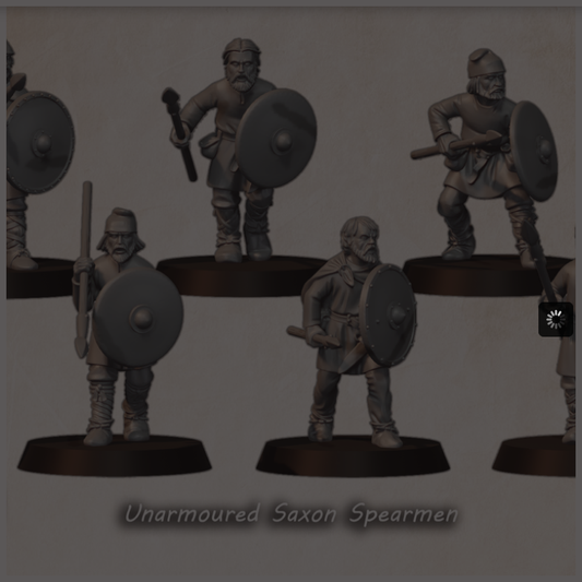 Unarmoured Saxon Spearmen