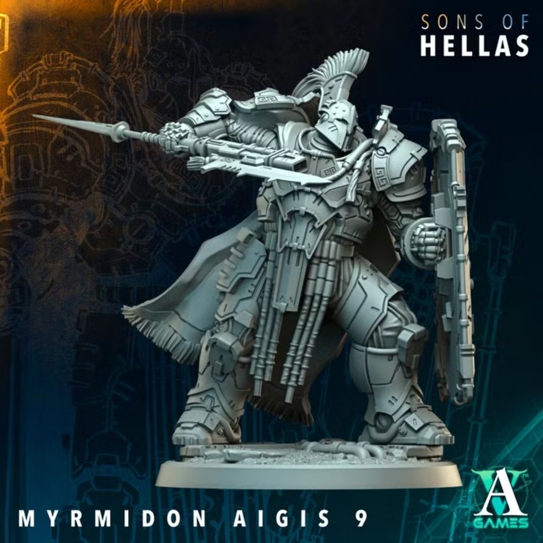 Sons of Hellas - Myrmidon Aigis 9