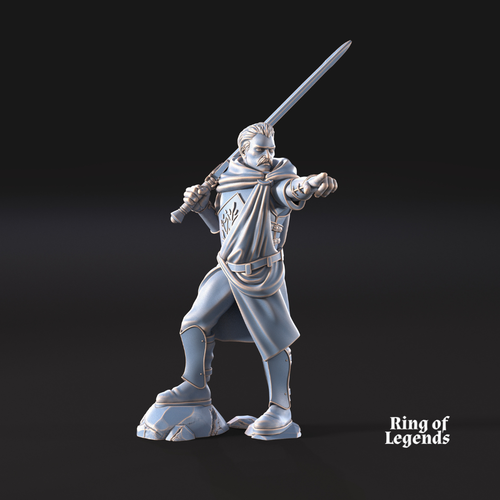 6x Mountaineers with Two-Handed Swords - White Swan