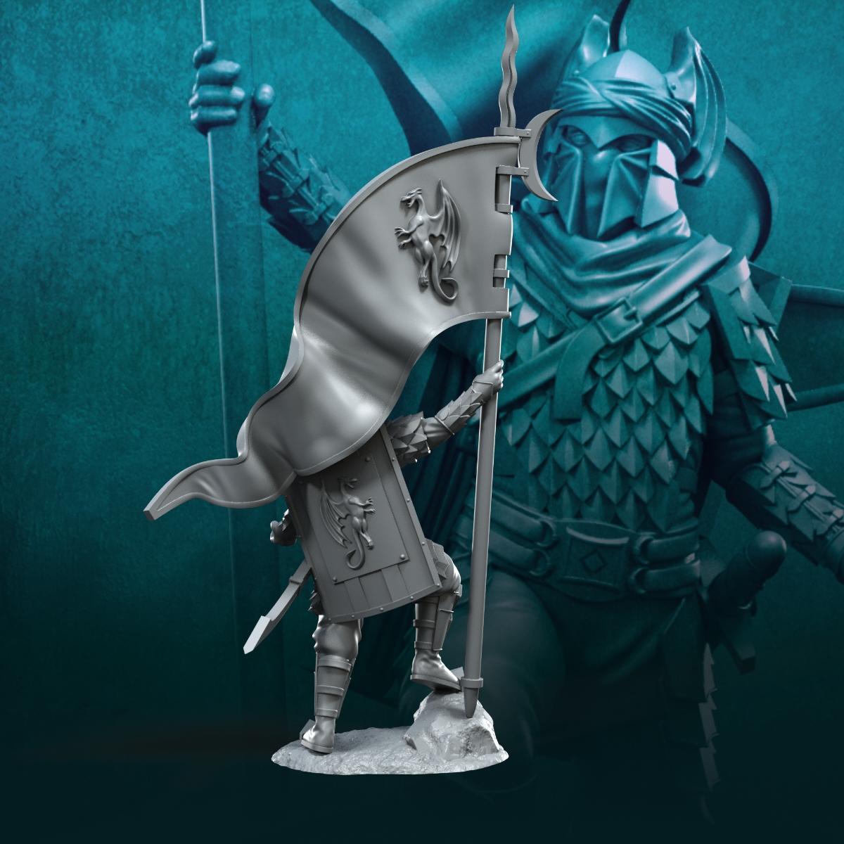 Estandarte del Ejército del Dragón