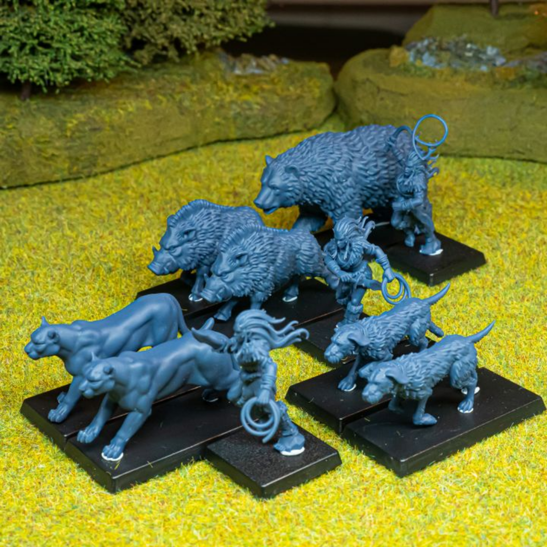 Animales salvajes y Domadores de bestias
