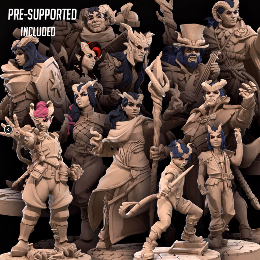 "Tieflings"-Set  May 2021