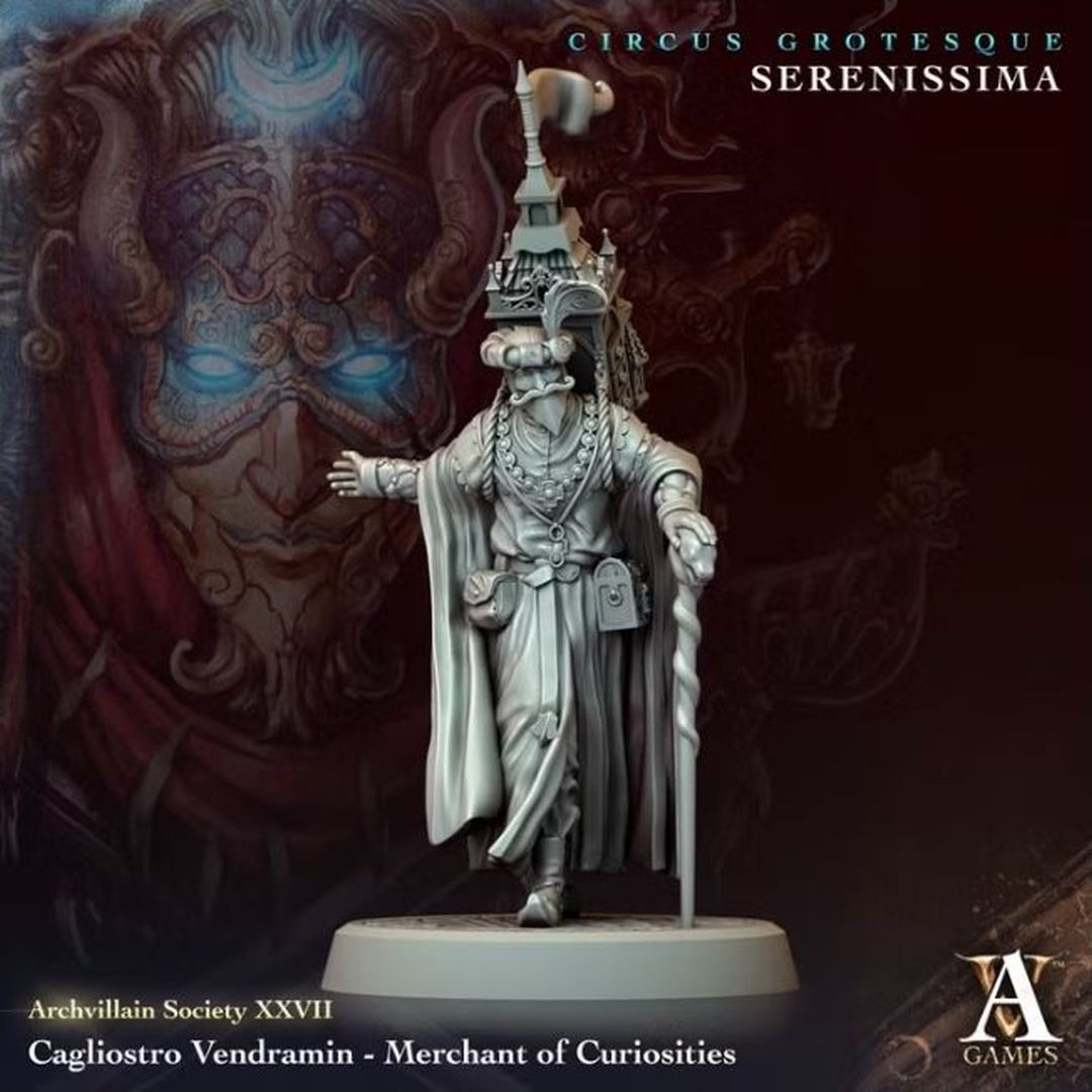 Circus Grotesque - Cagliostro Vendramin - Merchant of Curiosities