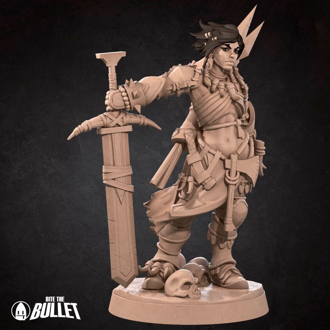 Iconic Heroes - Human Barbarian