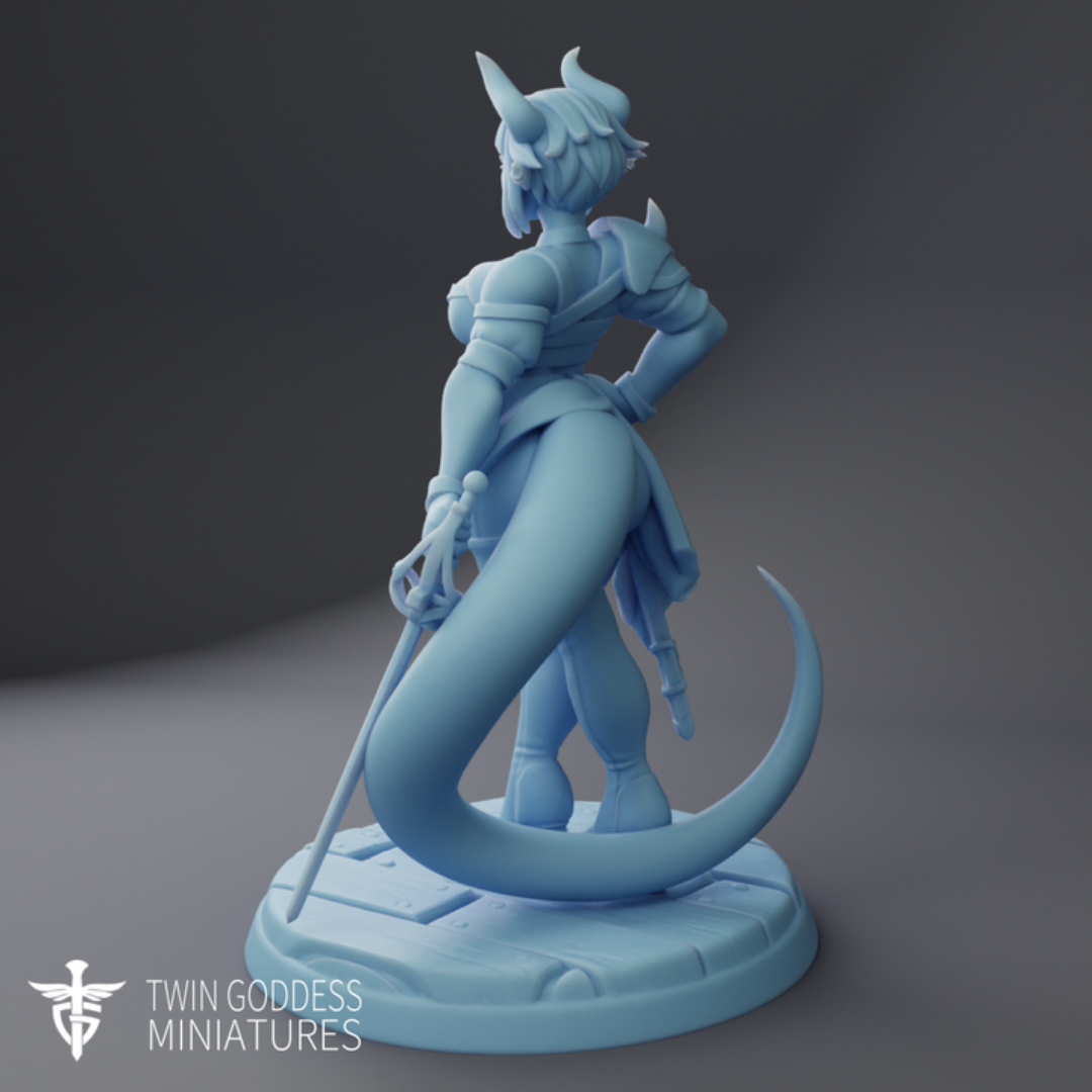 Rina la Duelista Tiefling