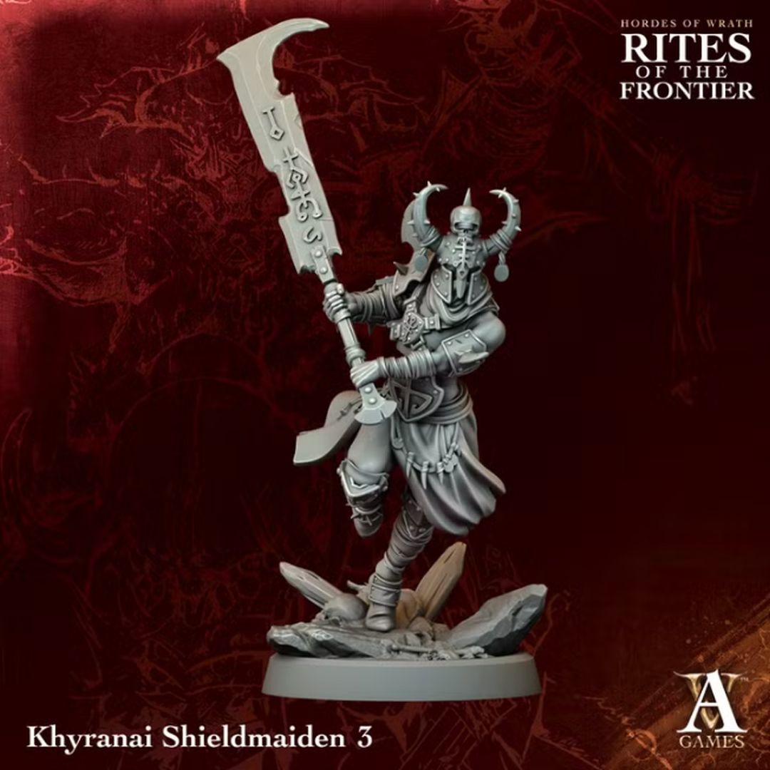 Hordes of Wrath - Khyranai Shieldmaiden 3