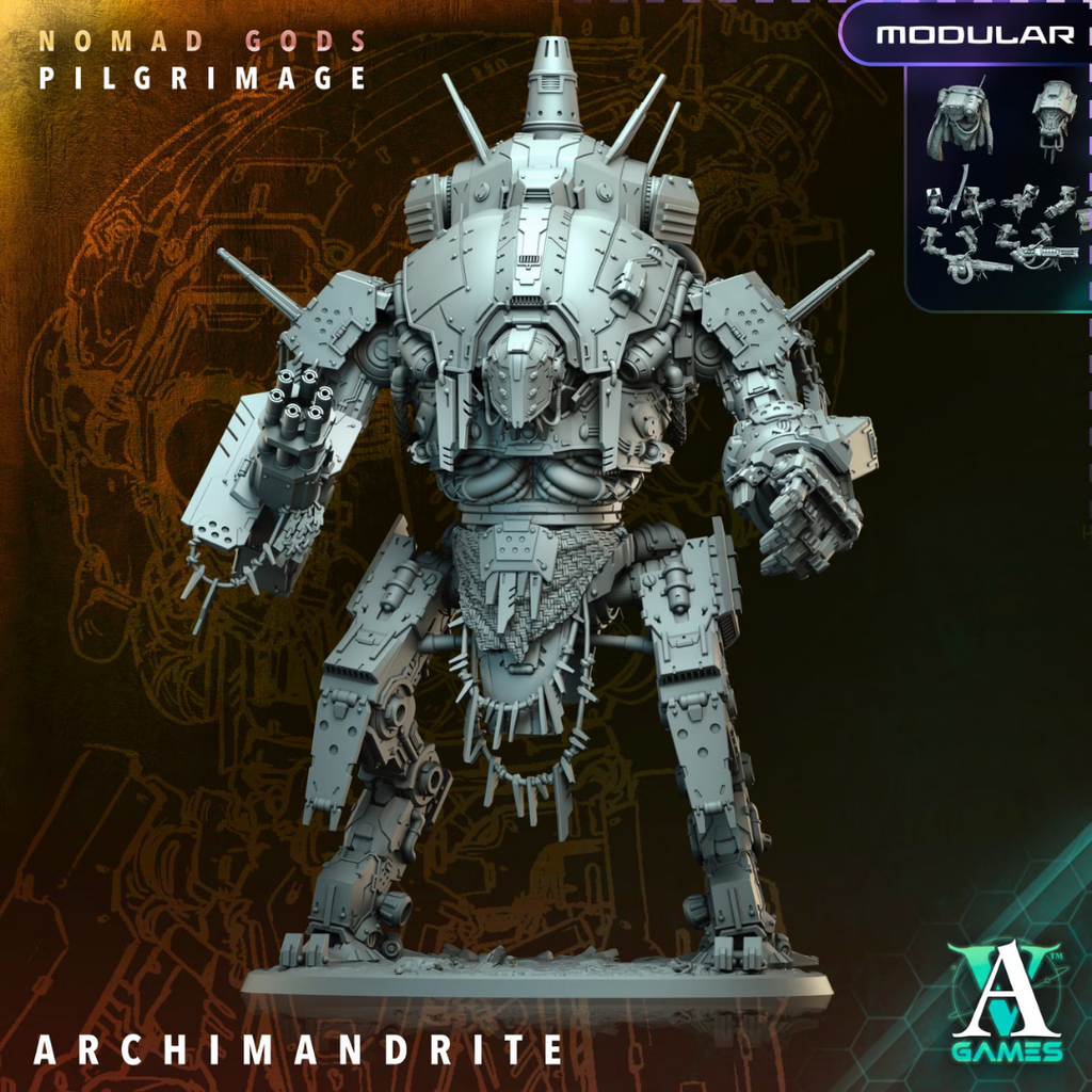 Nomad Gods - Nomad Archimandrite (Modular Kit)