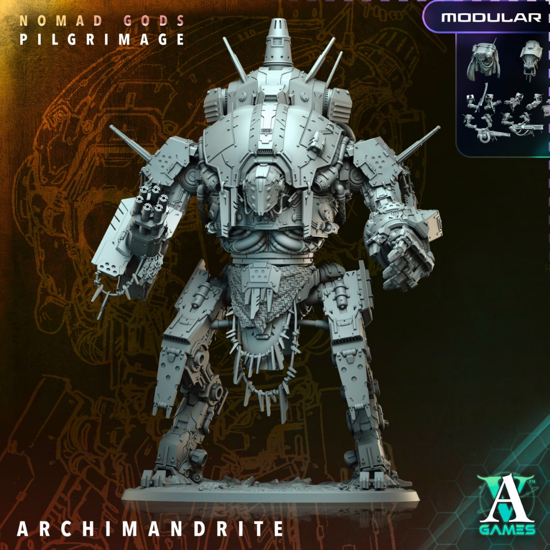 Nomad Gods - Nomad Archimandrite (Modular Kit)