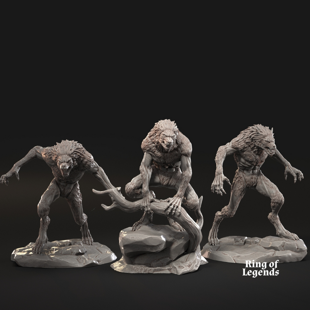 3x Lycanthropes of Anagar