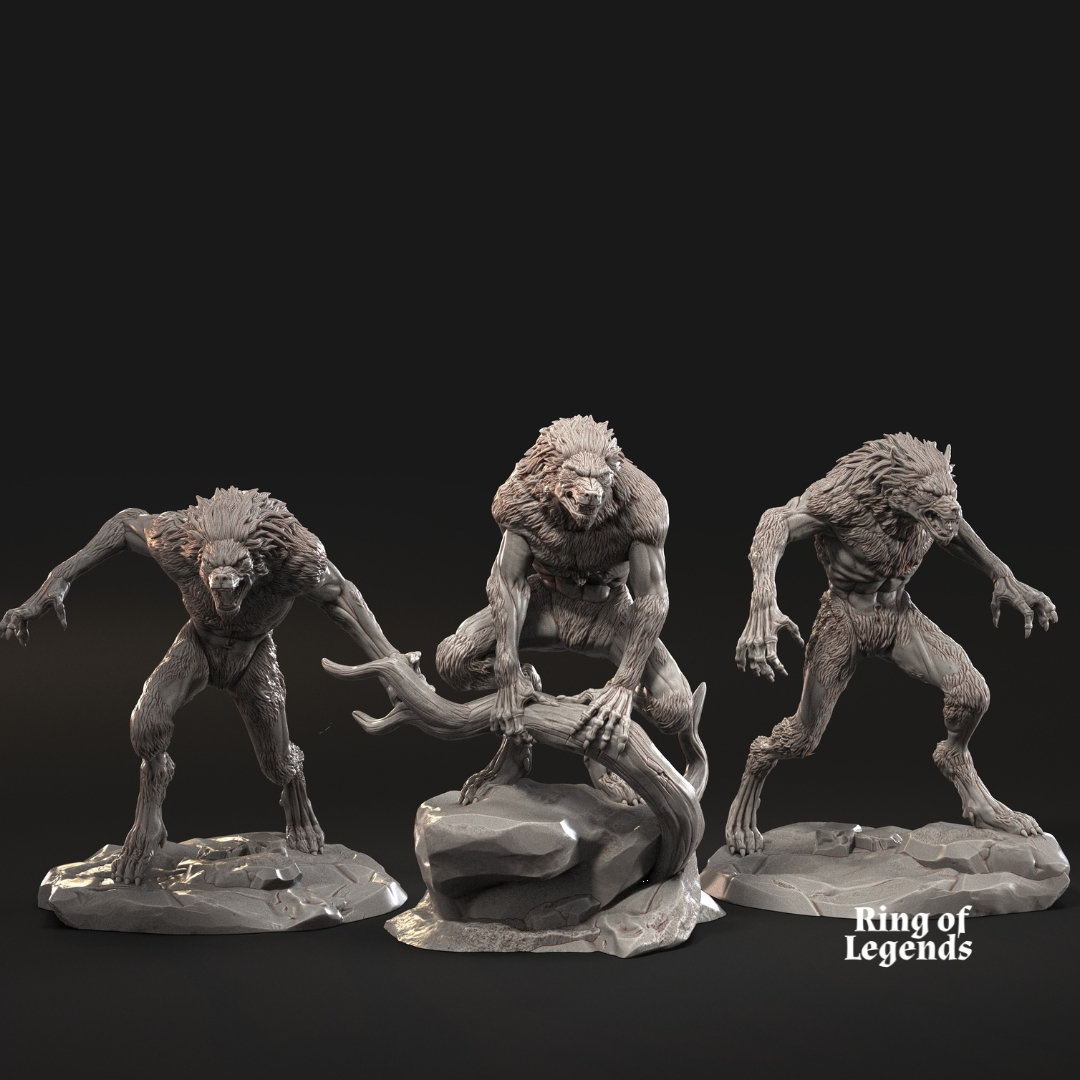 3x Lycanthropes of Anagar