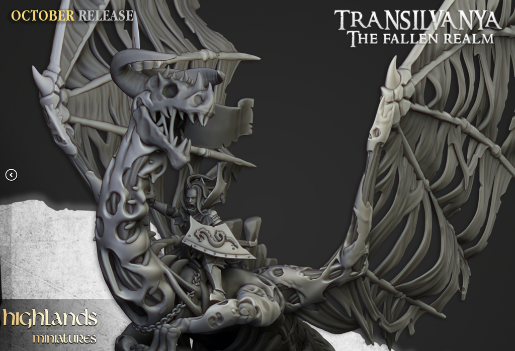 Vampire Lady on Zombie Dragon