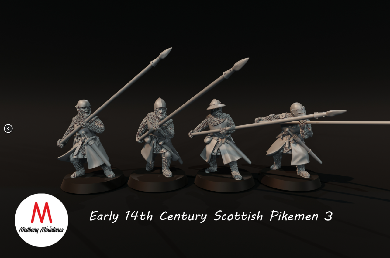 14th Century Scottish Pikemen 3