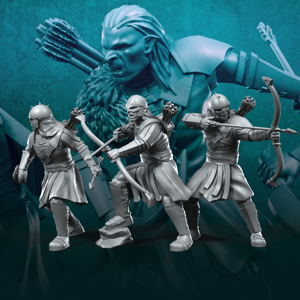 6x Regular Tracker Orcs (archers)