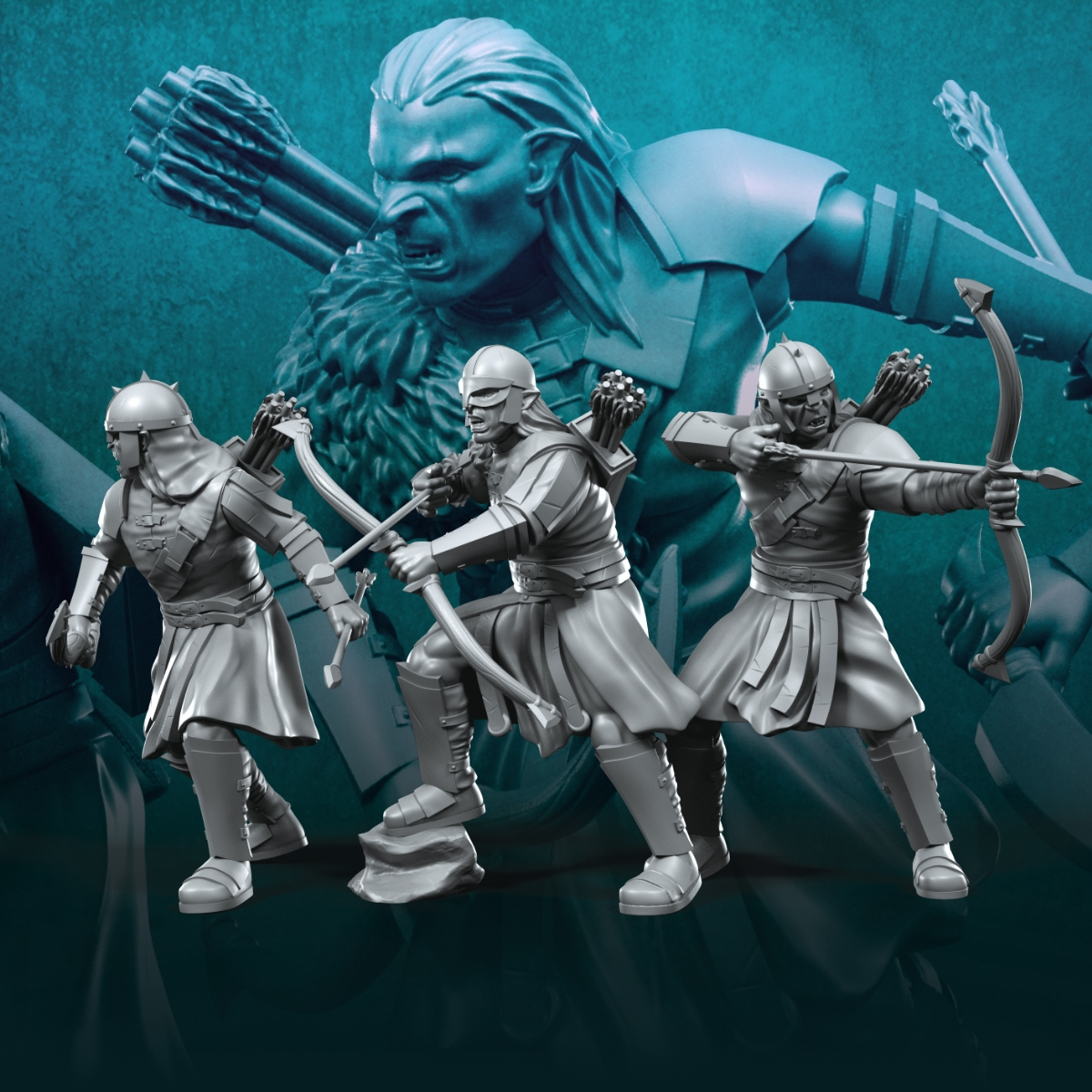 6x Regular Tracker Orcs (archers)
