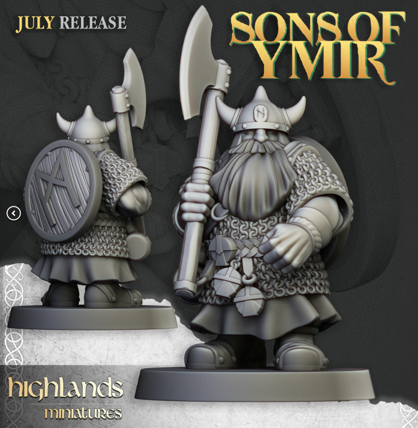 Dwarves Warriors Two Handed Unit
