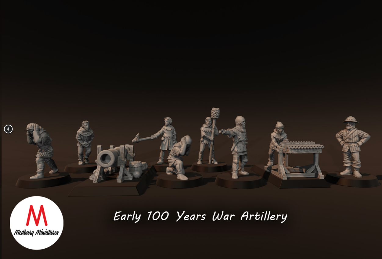 100 Years War artillary