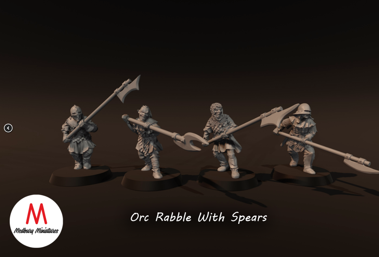 Orc Rabble With Spears