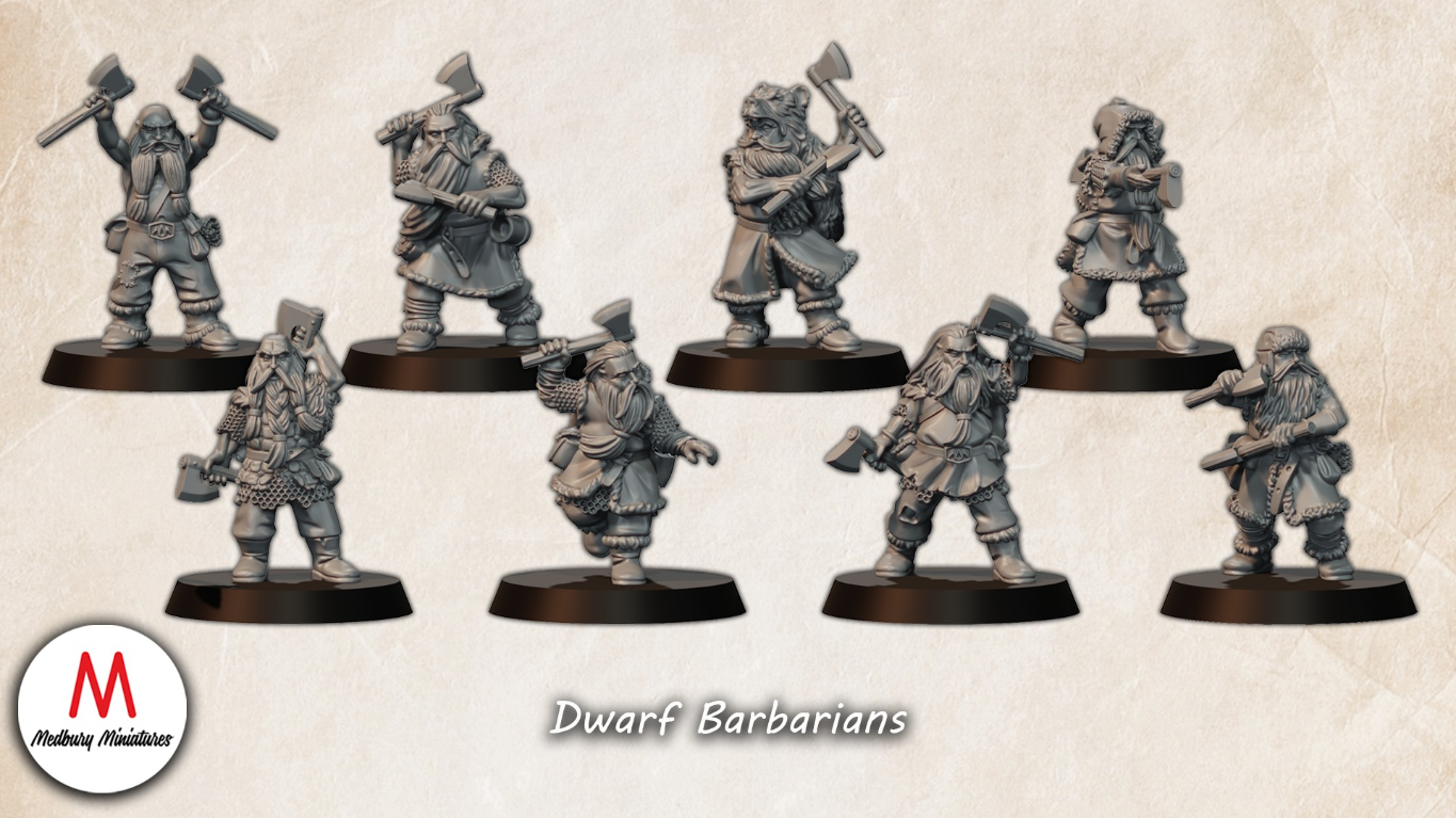 Dwarf Barbarians