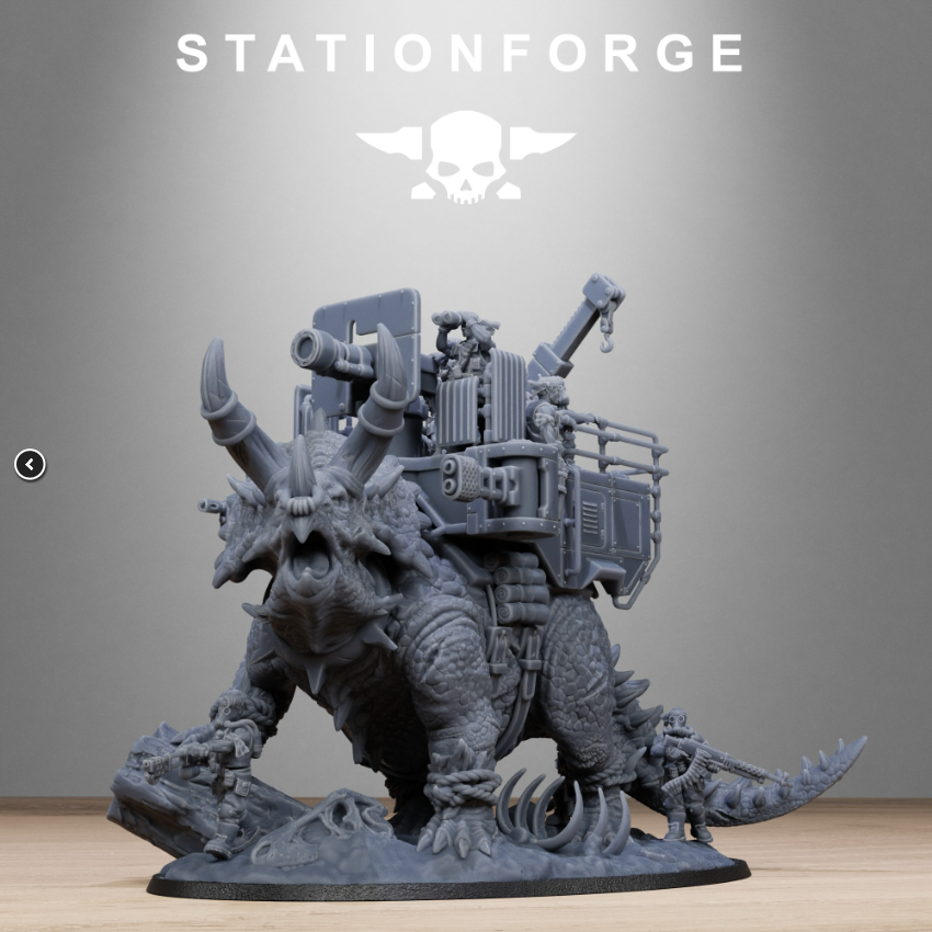 GrimGuard Jungle Fighters Triceratank