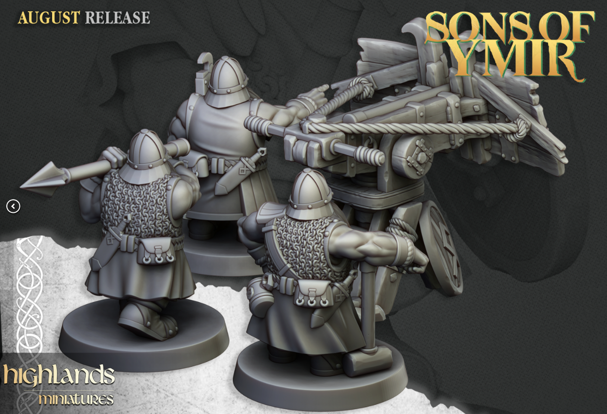 Dwarf Old Siege Engines