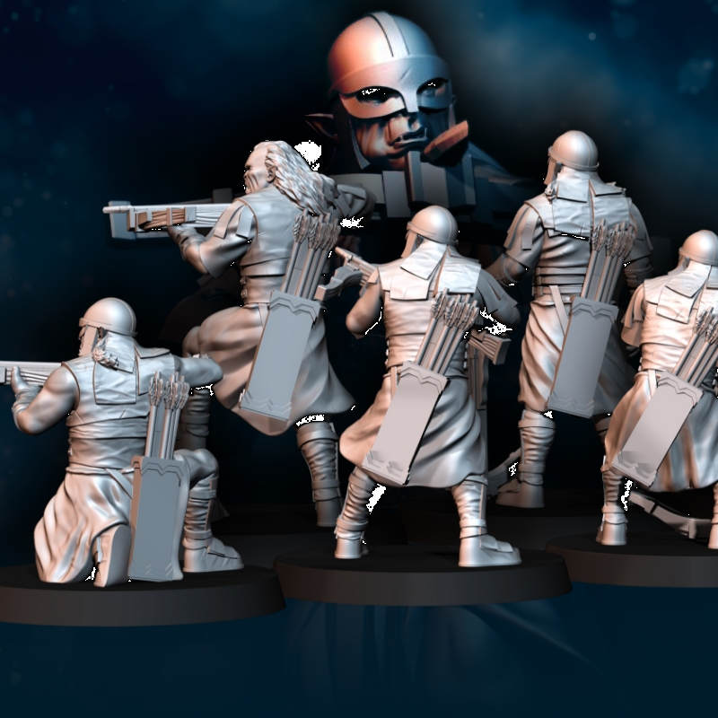 6x Blood-handed orcs with crossbow