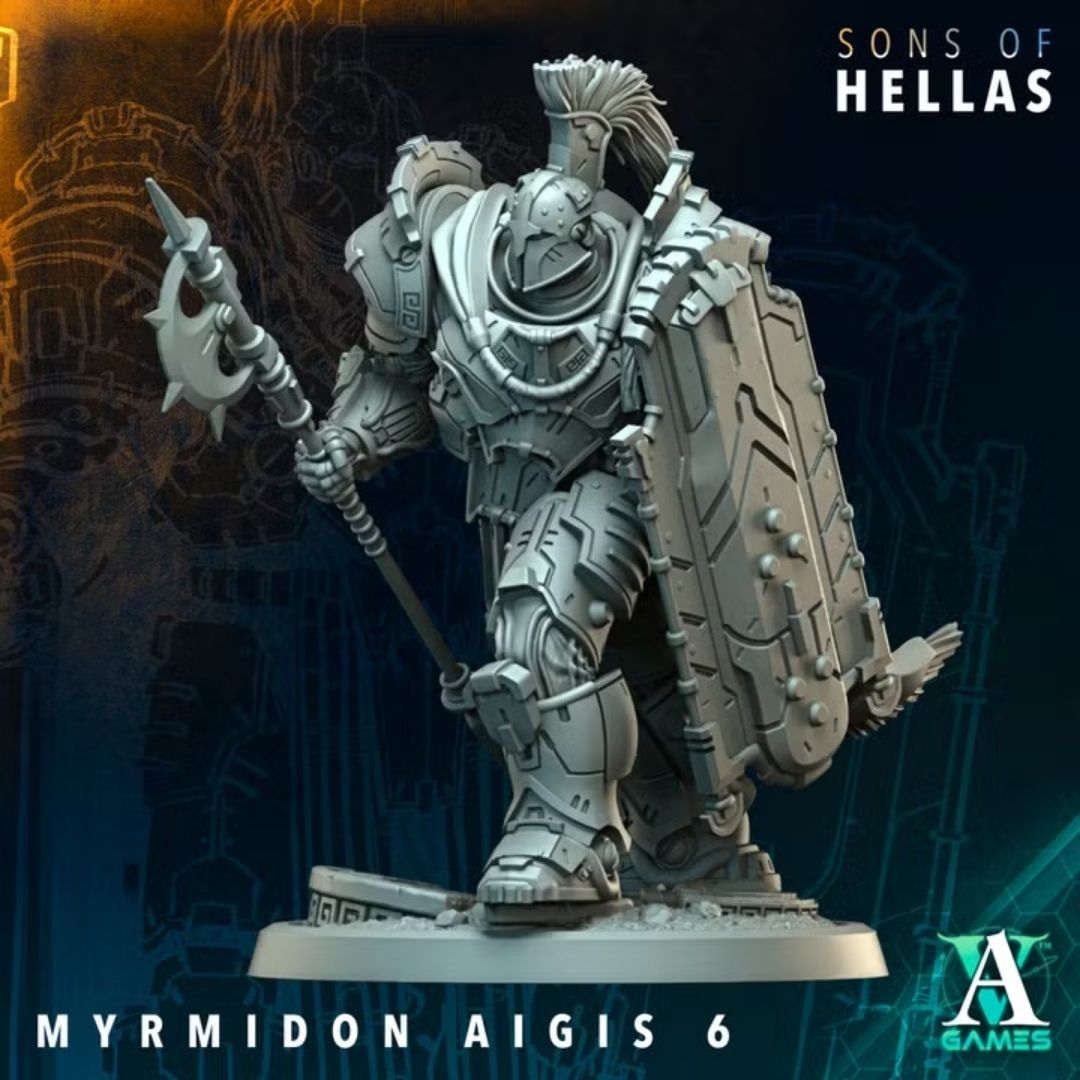 Sons of Hellas - Myrmidon Aigis 6
