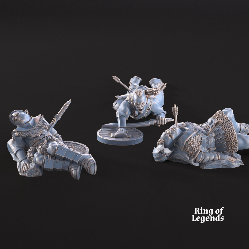 6x Morlok Orc Casualties