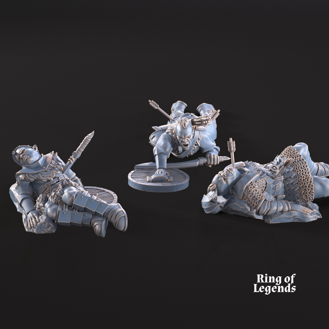 6x Morlok Orc Casualties