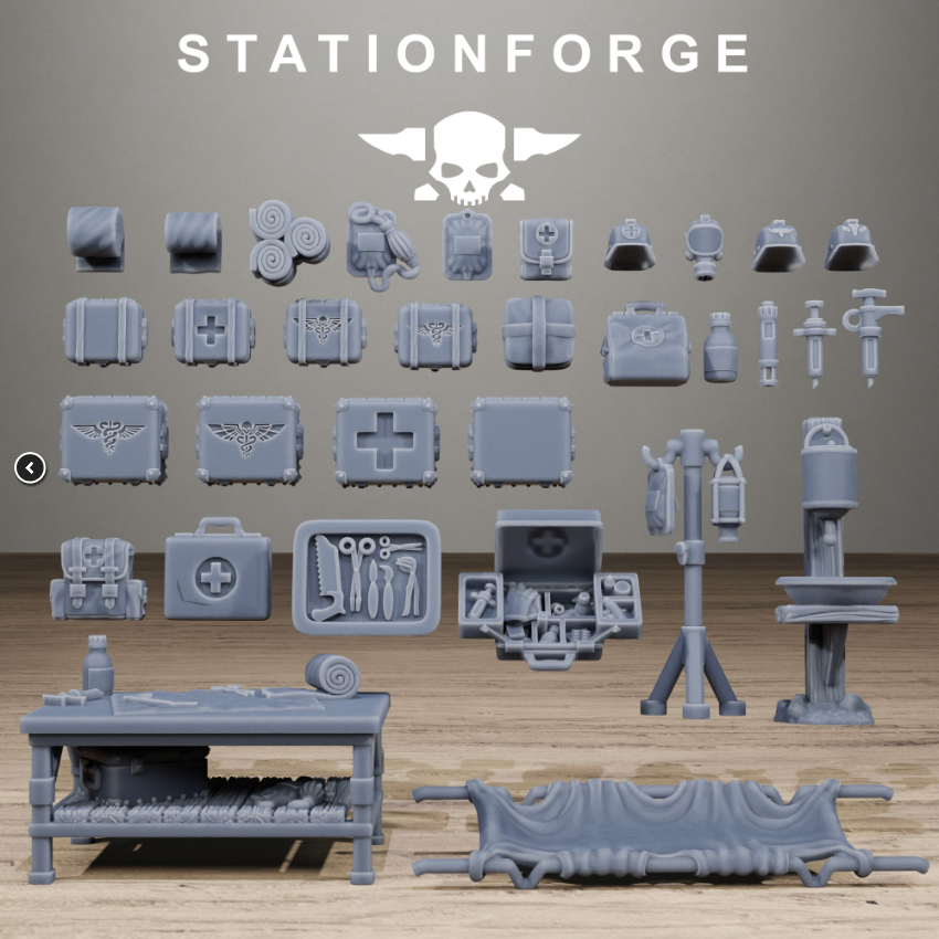 GrimGuard Medical Bits