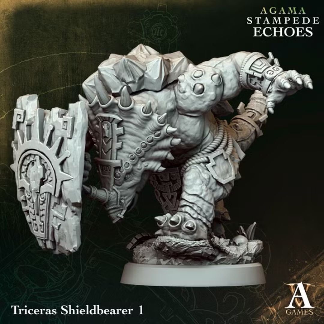 Agama - Triceras Shieldbearer 1