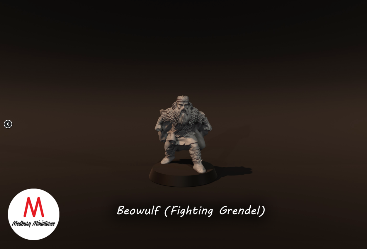 Beowulf (Fighting Grendel)
