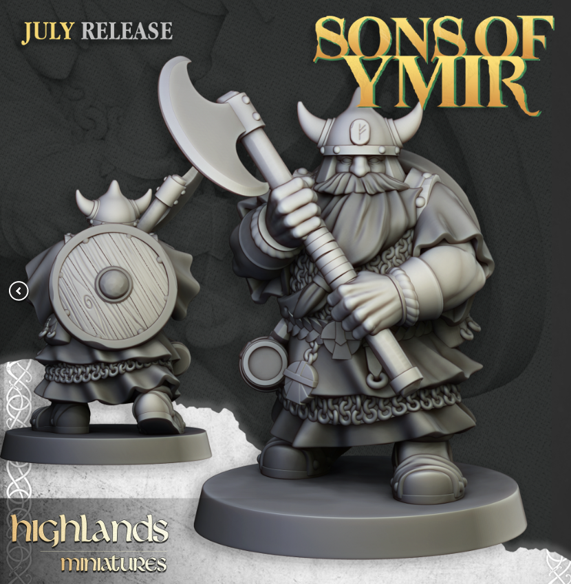 Dwarves Warriors Two Handed Unit