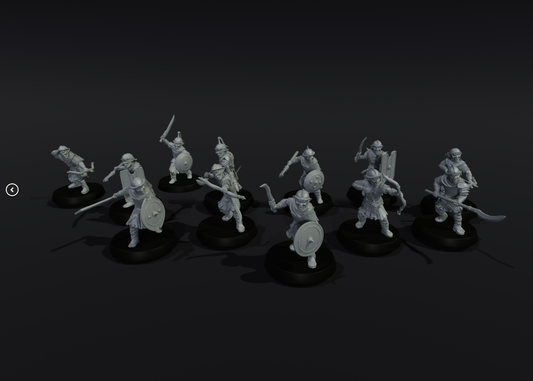 12 Fell kingdom Orcs