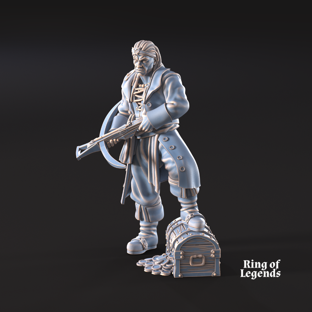 Capitán bucanero de la Bahía Negra - Bucaneros de la Bahía Negra