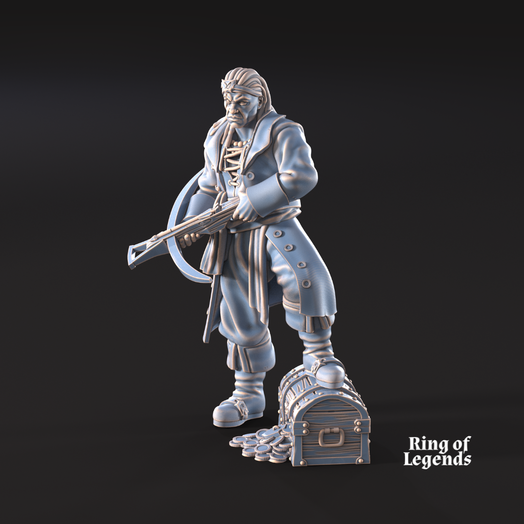 Capitán bucanero de la Bahía Negra - Bucaneros de la Bahía Negra