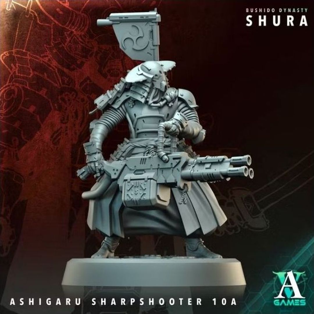Bushido Dynasty - Ashigaru Sharpshooter 10A