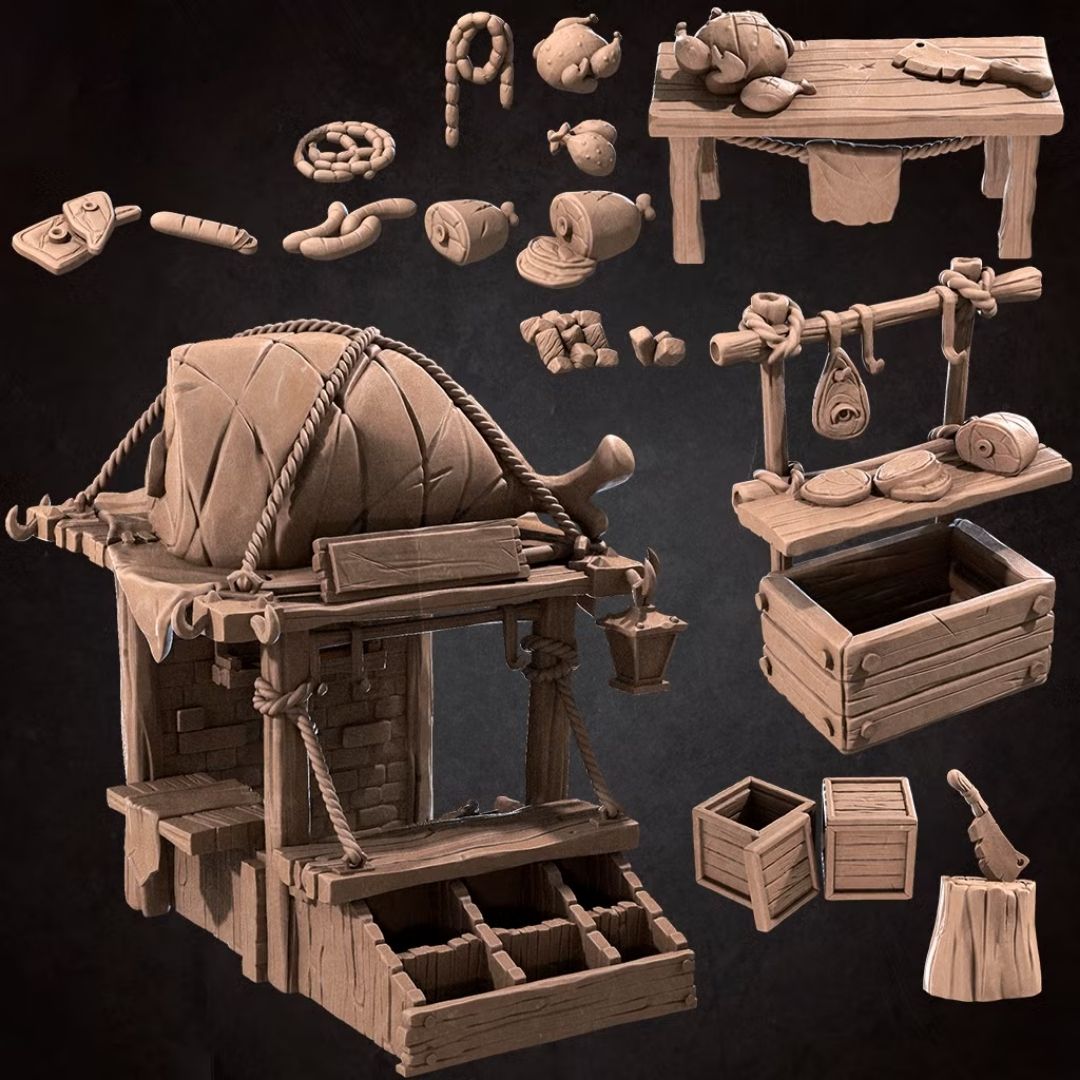 Town Crew - Butcher Stall