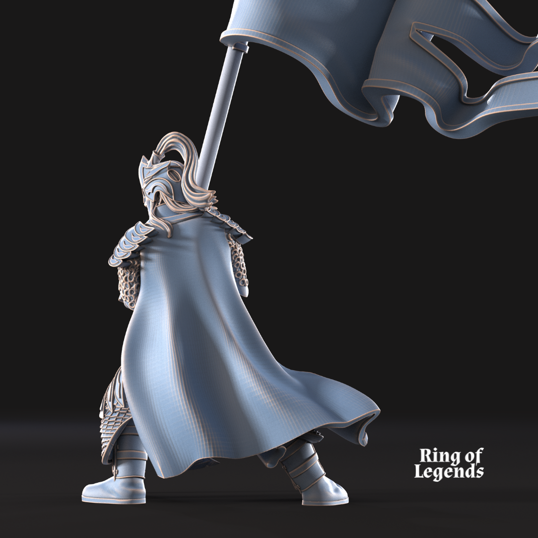 Royal Guard Banner - Galanthir Elves