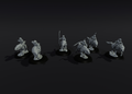 6 Orc Wolf Riders
