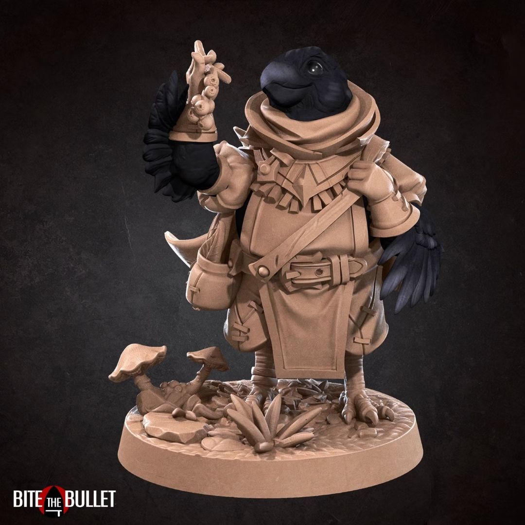 Bullet Town Halloween - Berry the Kenku Forager