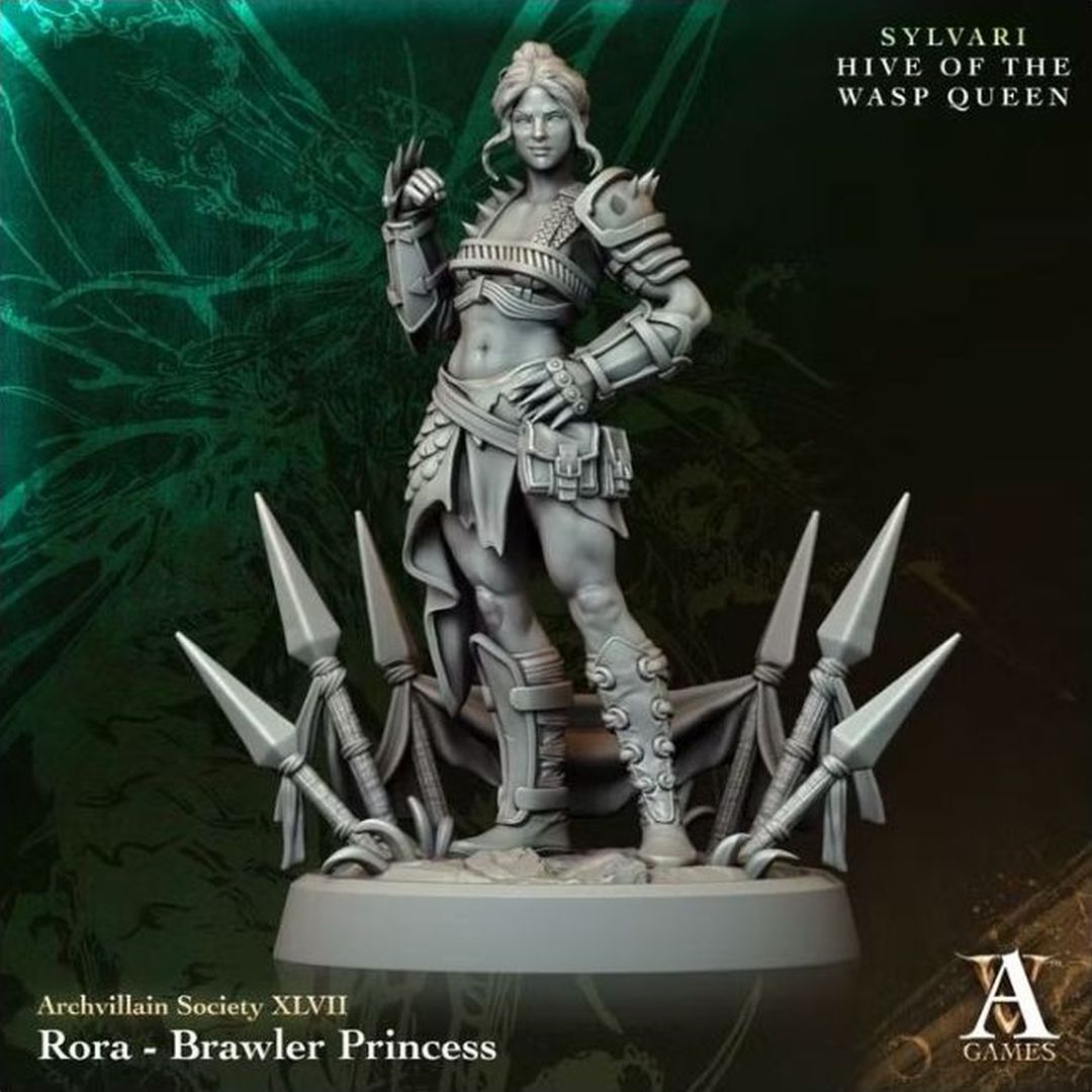 Sylvari - Rora - Brawler Princes