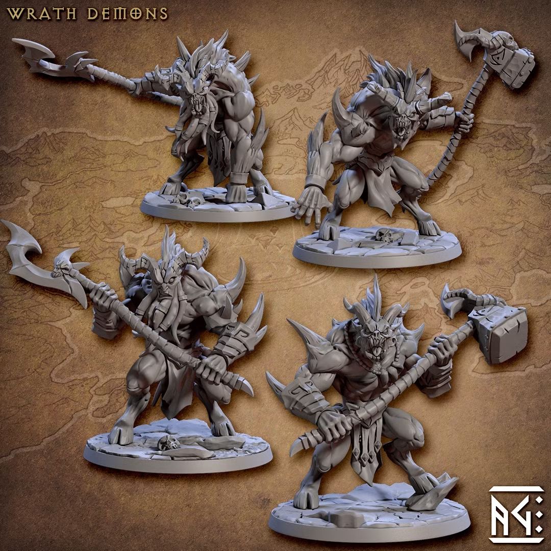 Abyss Demons - Wrath Demons (4 Minis)