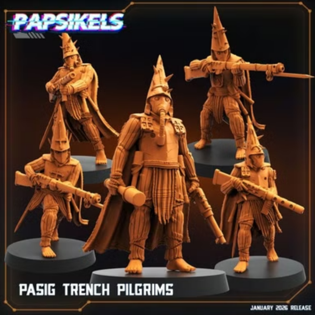 Pasig Trench Pilgrims (5 Minis)
