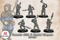Peasants With 2 Handed Weapons (1230-1400)