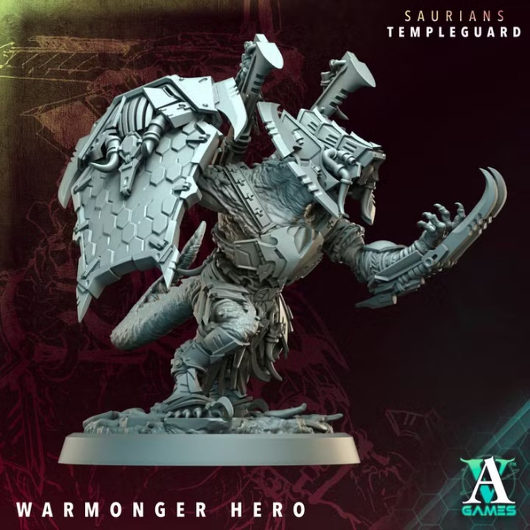 Saurians - Warmonger Hero