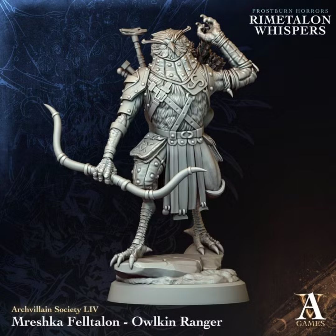 Frostborn Horrors - Mreshka Felltalon - Owlkin Ranger